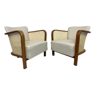 Set of Bauhaus Chairs by Lajos Kozma for Thonet, 1930s For Sale