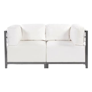 Axis 2pc Sectional Atlantis White Titanium Frame For Sale