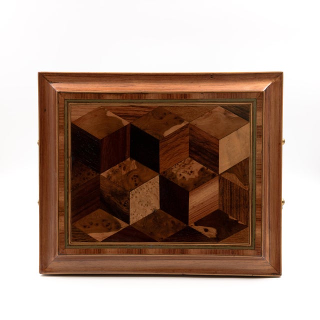 Early 19th Century Regency Plumwood Specimen Wood Box For Sale - Image 10 of 13
