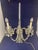 Traditional Vintage Pair of Large Regency Style Electrified Crystal Candelabrum For Sale - Image 3 of 18