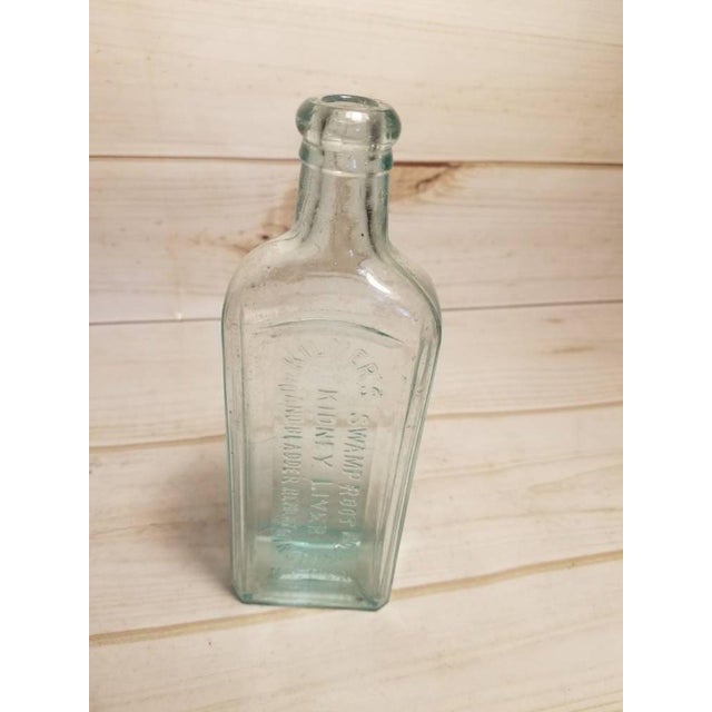 Early 20th Century Aqua Glass Medicine Bottle Chairish