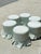 Set of Six Custom Upholstered Scalamandre Silk Stools For Sale In Charleston - Image 6 of 6