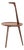 Wooden Cicognino Side Table by Franco Albini for Cassina For Sale