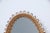 Oval Mirror Set and Bamboo Chandelier attributed to Franco Albini, 1960s, Set of 2 For Sale - Image 12 of 18