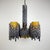 1960s Brutalist Chandelier by Marcello Fantoni for Fantoni Studio, Florence, Italy, 1960s For Sale - Image 5 of 18