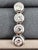 2.02 Ct Round Dangle Diamond Earrings - 2 Pieces For Sale In Chicago - Image 6 of 9