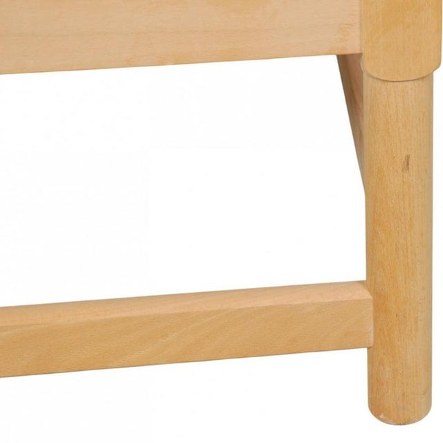 Spoke Back Sofa in Blue Fabric by Børge Mogensen, 1990s For Sale - Image 13 of 18