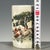 Late 20th Century Crackle Glaze Porcelain Brush Pot With Horse & Pine Motif For Sale - Image 5 of 9