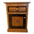 1990s Woodland Furniture Nightstand For Sale