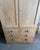 Wood Antique English Linen Press For Sale - Image 7 of 18