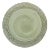 Vintage Large Green Studio Pottery Platter, Signed For Sale