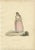 After Miss Semple, Costume of Dutch Woman from Broek in Waterland, 1817, Print For Sale