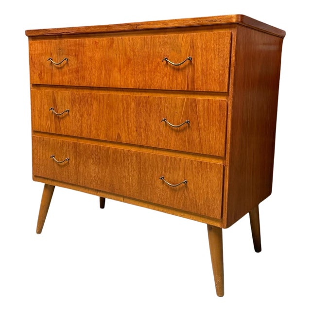 Mid 20th Century Swedish Teak Chest For Sale