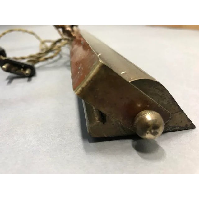 Vintage Library Wall Light For Sale - Image 4 of 12