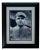 Black-and-white photographic portrait depicting Babe Ruth during his early career with the Boston Red Sox, prior to his...