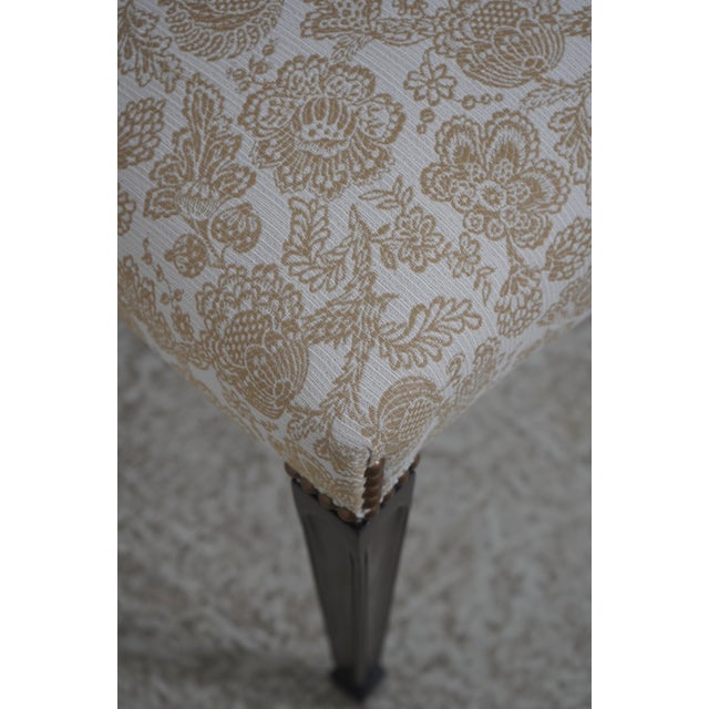 Set of 16 Stickley Carved Shield Back Mahogany Dining Chairs For Sale - Image 13 of 18