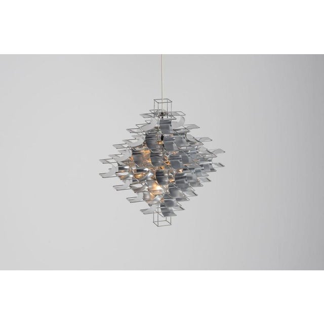 Cassiopé Chandelier attributed to Max Sauze, France, 1969 For Sale - Image 15 of 17