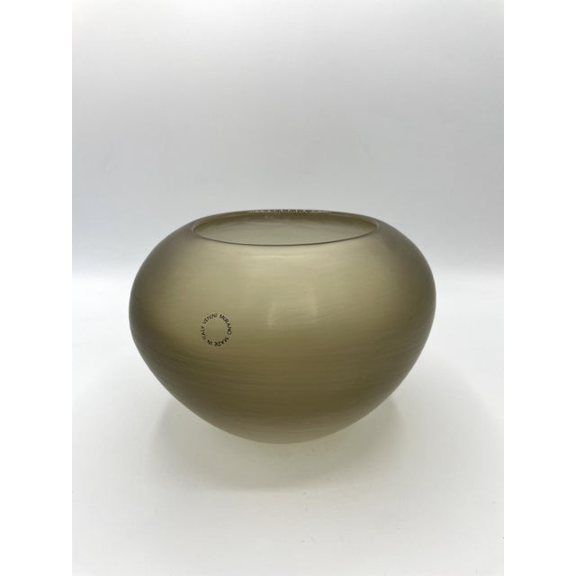 Venini Incisi Vase by Paolo Venini, 1992 For Sale - Image 4 of 5