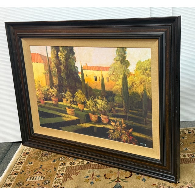 Design Plus Gallery presents "Verona Garden" by Canadian contemporary artist Philip Craig. This is a highly sought-after...