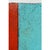 Fashion Inspired 'Blue and Orange' (2) Highly Textured Abstract Oil Painting For Sale - Image 9 of 11