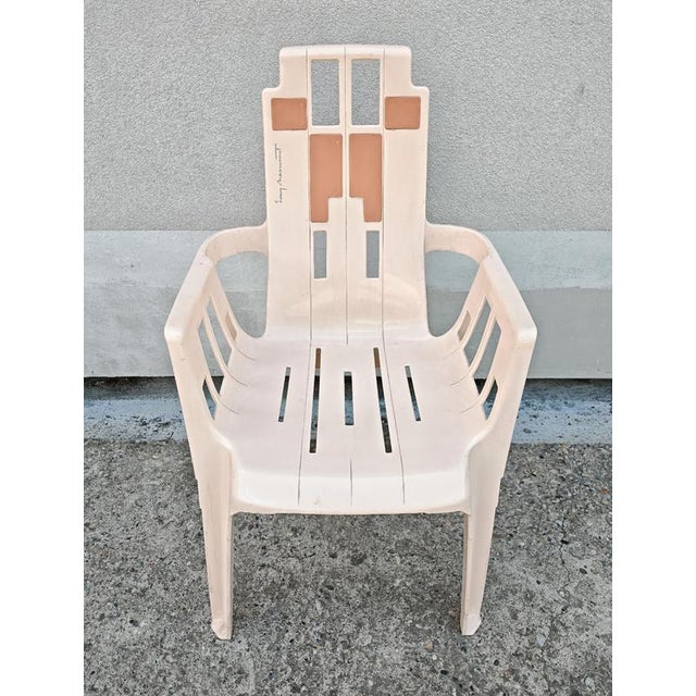 Art Deco Table and Chairs by Pierre Paulin, 1988, Set of 7 For Sale - Image 12 of 18