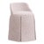 John Robshaw x Cloth & Company Uptown Skirted Vanity Chair in Aalap Lavender For Sale