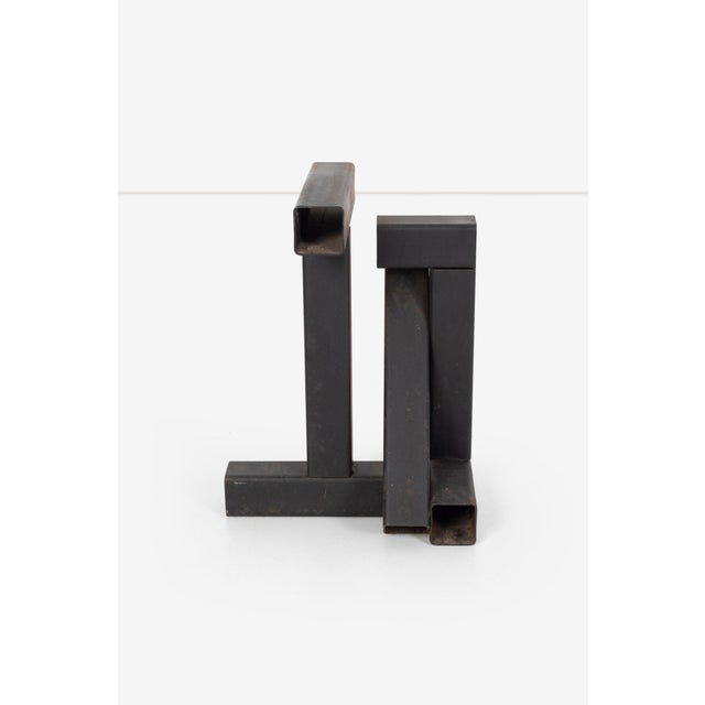 Tony Rosenthal Maquette for Large T-Square Sculpture, 1978 Welded Steel painted. Last Photograph Tony Rosenthal...