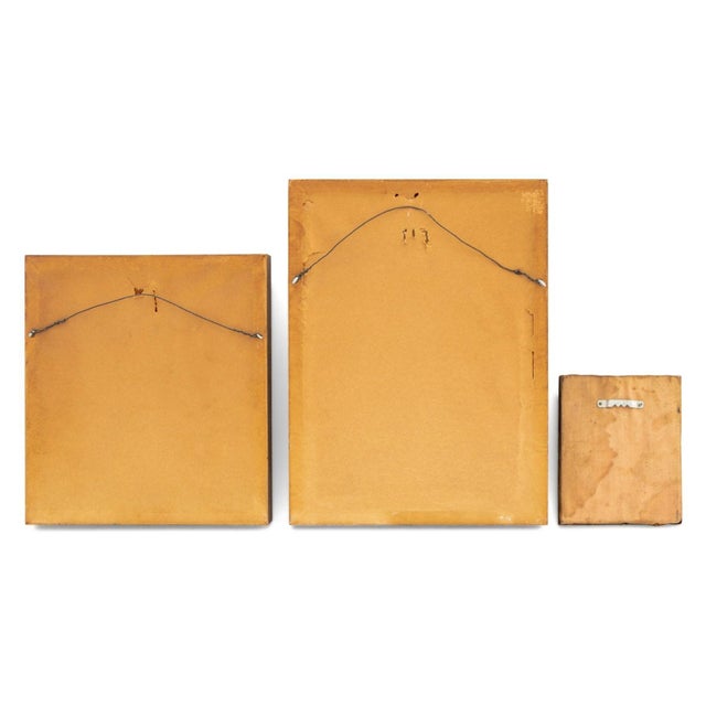 Metal Russian Icons, 19th C., 3 For Sale - Image 7 of 7