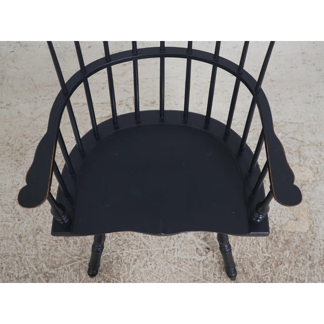 Lawrence Crouse Bench Made Windsor Armchair For Sale - Image 12 of 18