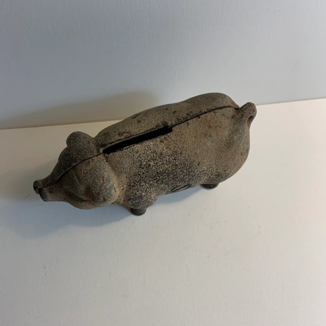 1920 Vintage Pig Bank For Sale In New York - Image 6 of 8