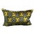 Yellow Velvet Ikat Pillow Cover For Sale