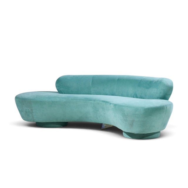 Mid-Century Modern Vladimir Kagan for Directional Mid Century Cloud Sofa For Sale - Image 3 of 10