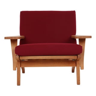 Armchair Model GE370 with Cushions by Hans J. Wegner for Getama, 1970s For Sale