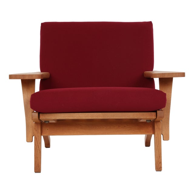 Armchair Model GE370 with Cushions by Hans J. Wegner for Getama, 1970s For Sale