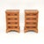 A lovely pair of antique Georgian style yew wood bedside chests. They were made in England, they date from around the...