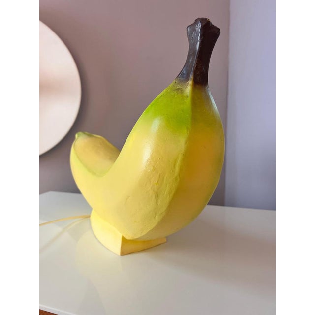 Pop Art Banana Table Lamp from Heico West Germany, 1970s For Sale - Image 6 of 11