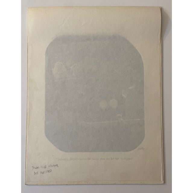 Contemporary Original Published Diners Club Magazine Artwork Painting by Francis Wilford Smith "Smilby" Rare For Sale - Image 3 of 10