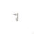 Silver 0.24 Carat Round Brilliant Cut Diamond Gold Earrings, Pair For Sale - Image 8 of 9