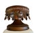 White 1930s Opaline Art Glass Flushmount Ceiling Lights With Ornate Canopies - a Pair For Sale - Image 8 of 8
