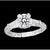 Tacori "Simply Tacori" platinum Diamond Engagement ring size 5.7 EGL Certified 1.10 Ct Round SI2 Clarity ,G Color Ideal...