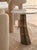 Palm Side Table in Calacatta Viola Marble and Brass by InsidherLand For Sale - Image 6 of 11
