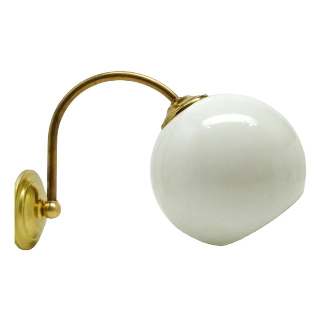 Art Deco Style Wall Lamp, Poland, 1970s For Sale