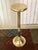 Metal 1980’s, Vintage, Polished Brass, Display/Pedestal Stand, Fluted Columns and a Stepped-Circular Base, Weighted, 28” Tall For Sale - Image 7 of 12