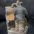 1950s Vintage Chinese Shiwan Ware Hand Sculpted Elder Couple Bountiful Harvest Ceramic Figurine Group For Sale - Image 5 of 8