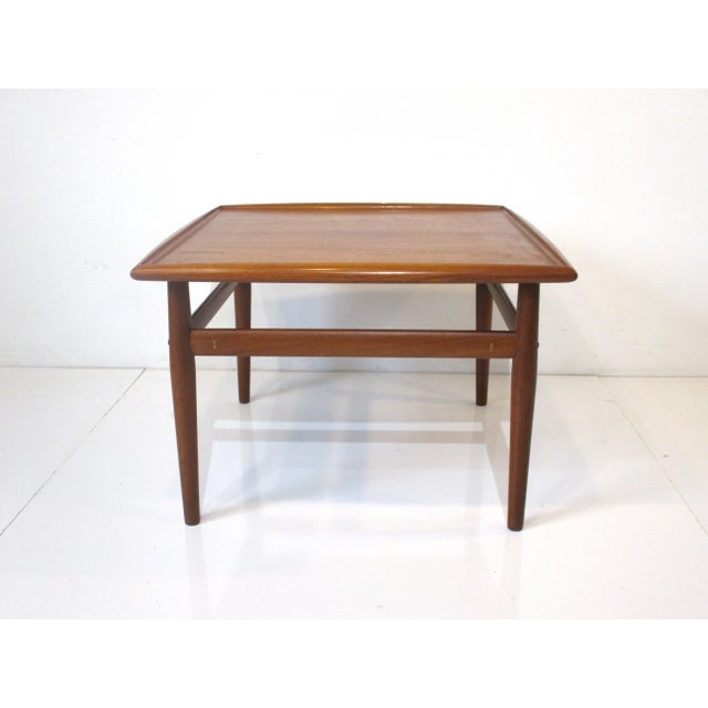 Coffee Danish Teak Coffee Table by Grete Jalk For Sale - Image 8 of 11