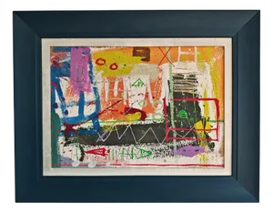 Joškin Šiljan, Let Let Bubarado, 1997, Oil on Canvas, Framed