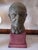 1976 life sized plaster bust of a gentleman signed and dated Anita Weschler (American, 1903-2000). Very nicely made custom...
