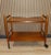 Mid-Century Serving Trolley Bar Trolley Walnut/Black, 1960s For Sale - Image 6 of 11