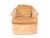Hollywood Regency Vintage Floating Swivel Armchair For Sale - Image 3 of 13