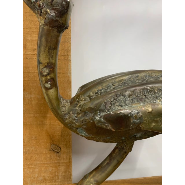 Abstract Vintage Abstract Bird Sculpture For Sale - Image 3 of 9